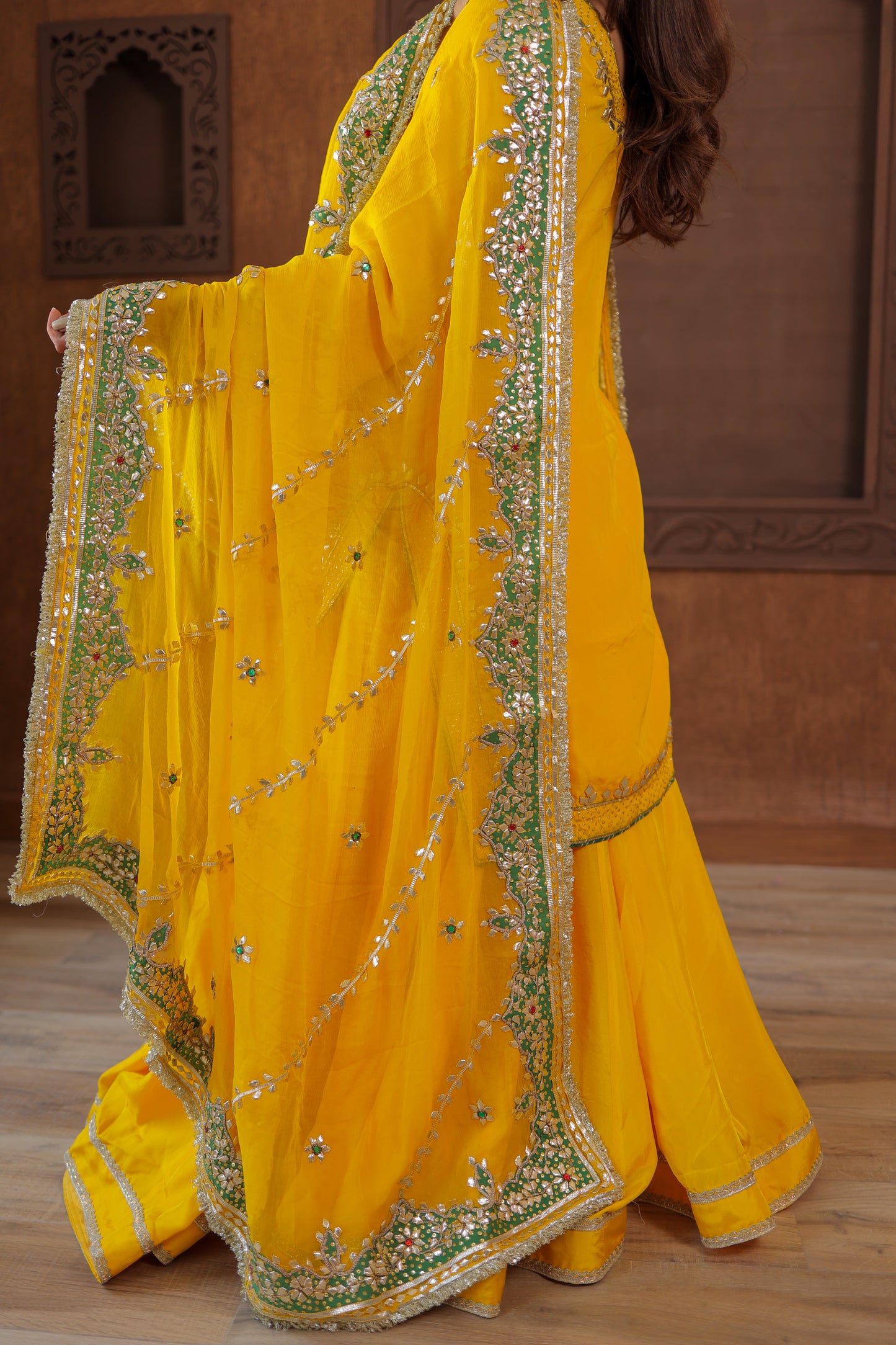 Sunshine Yellow Anarkali