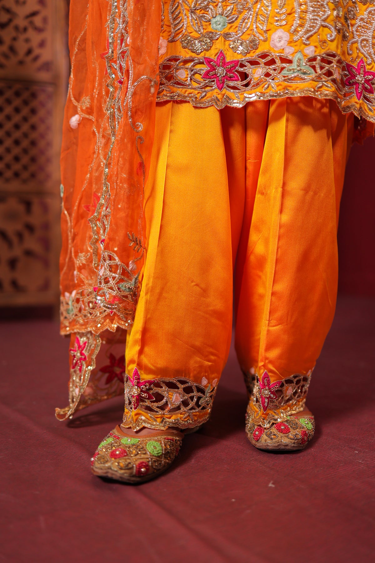Marigold Radiance Kurta Set