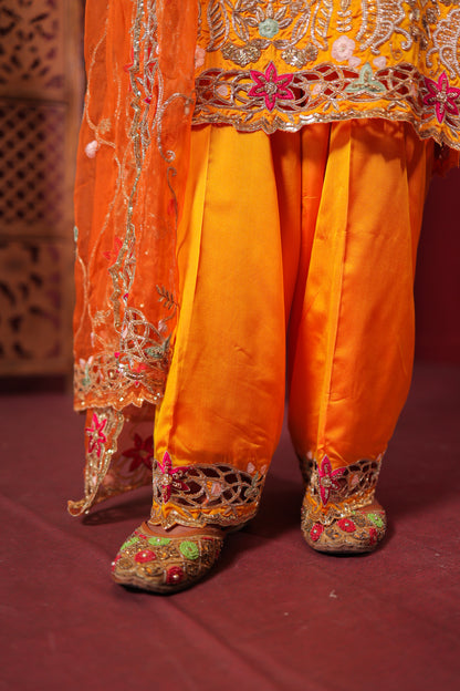Marigold Radiance Kurta Set