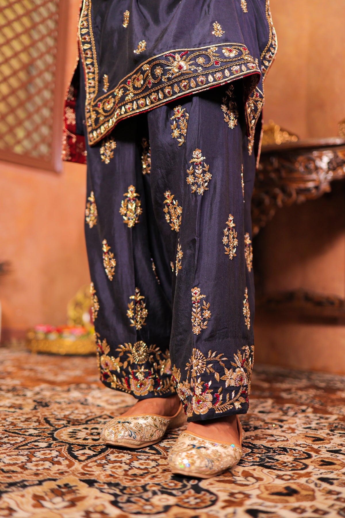 Slate Noir Kurta Set