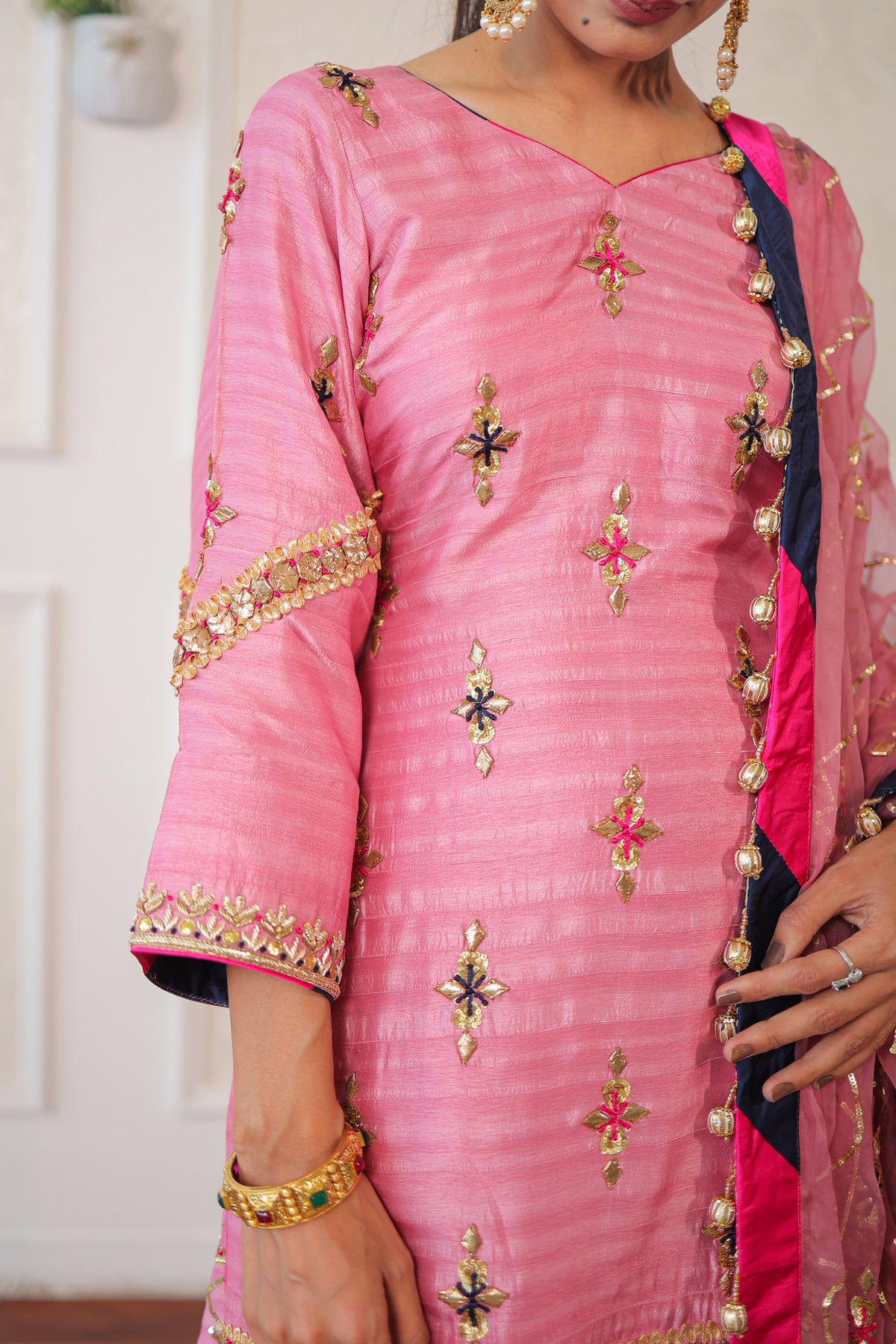 Blush Kiran Sharara Set