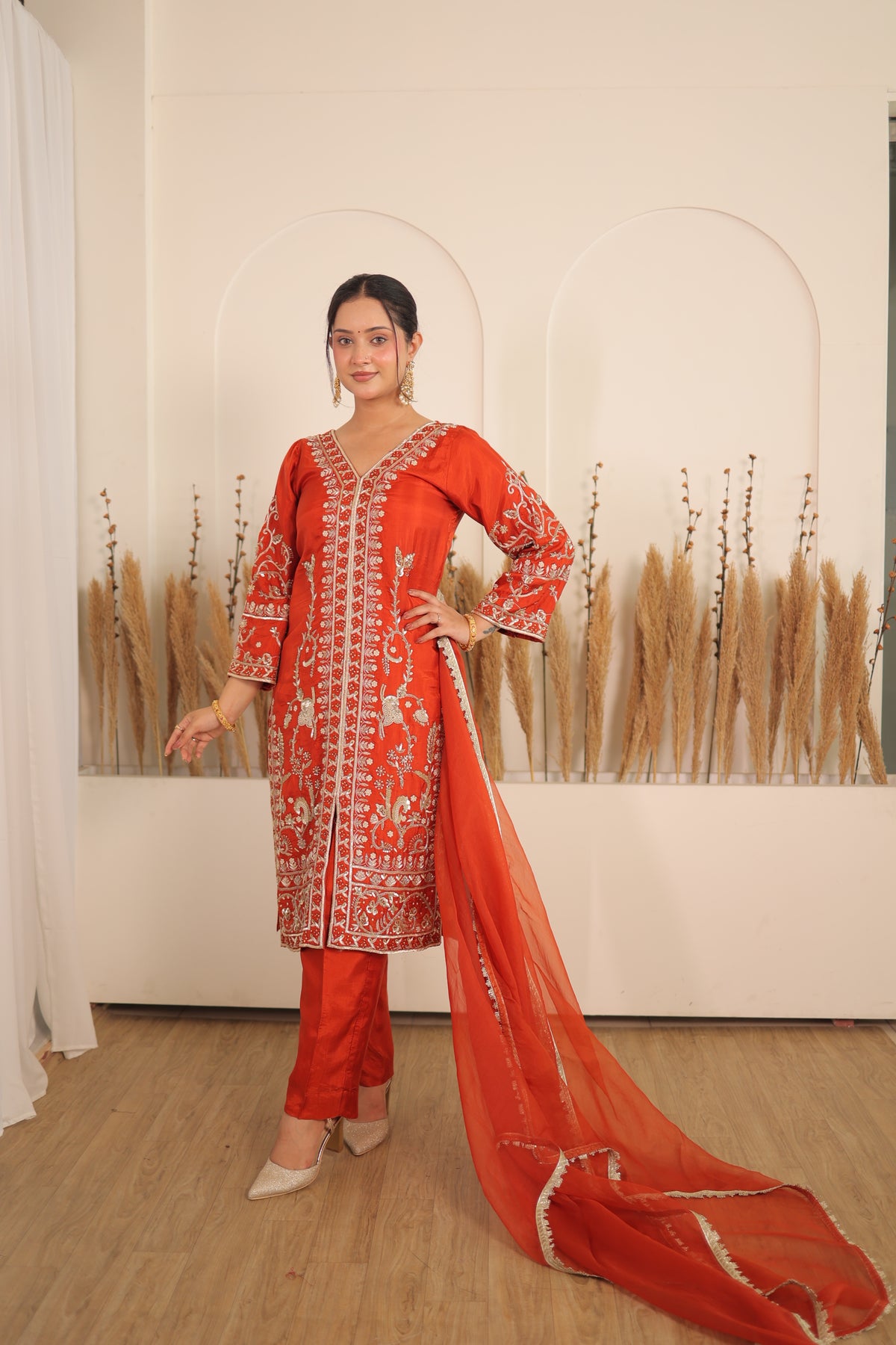 Rustic Vine Kurta Set