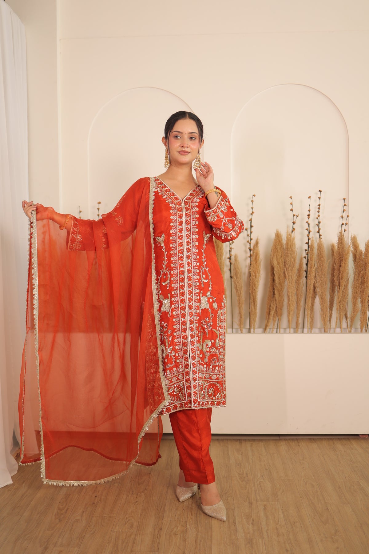 Rustic Vine Kurta Set