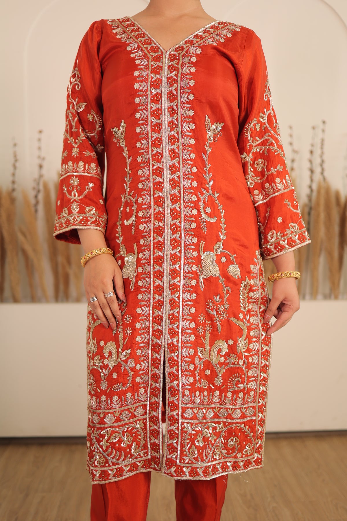 Rustic Vine Kurta Set