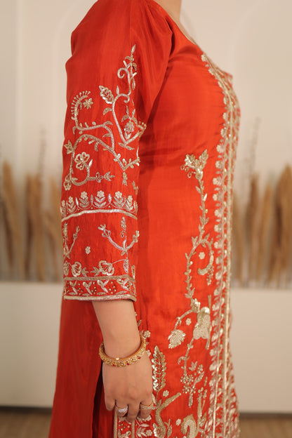 Rustic Vine Kurta Set