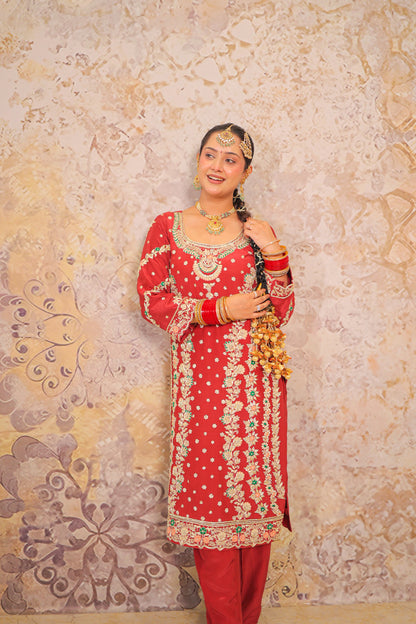 Maroon Meena Vine Suit