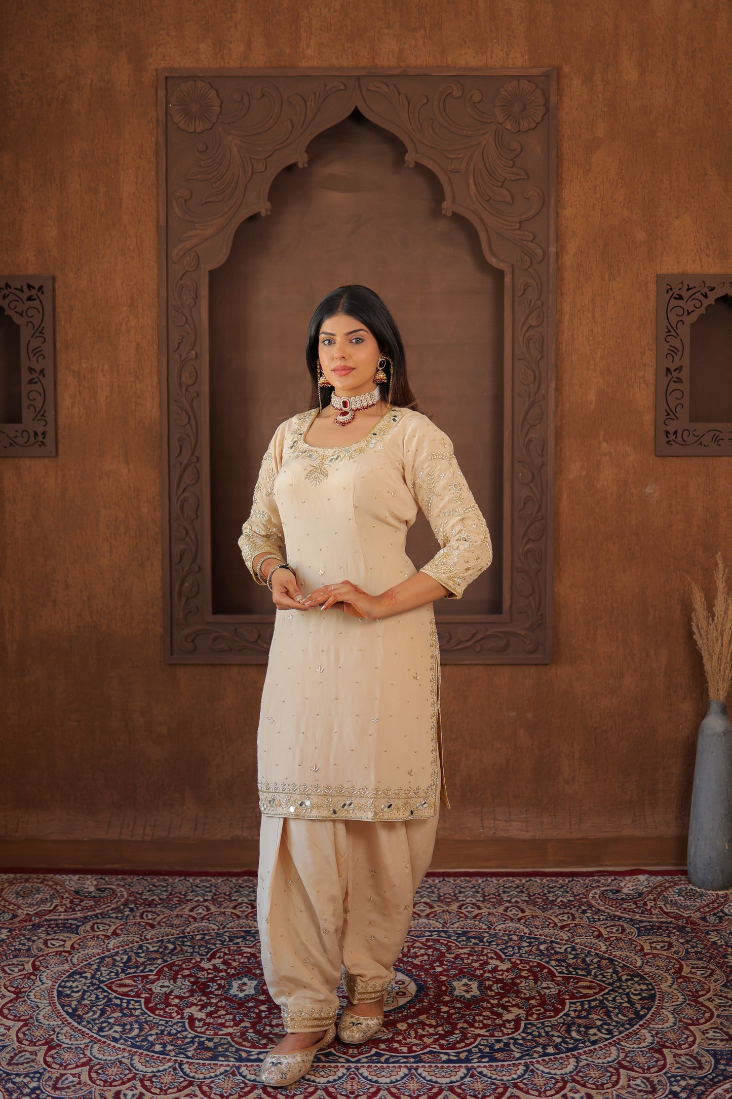 Champagne Salwar Suit