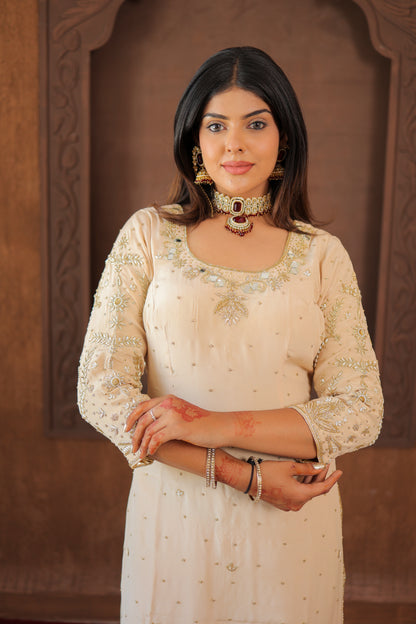 Champagne Salwar Suit
