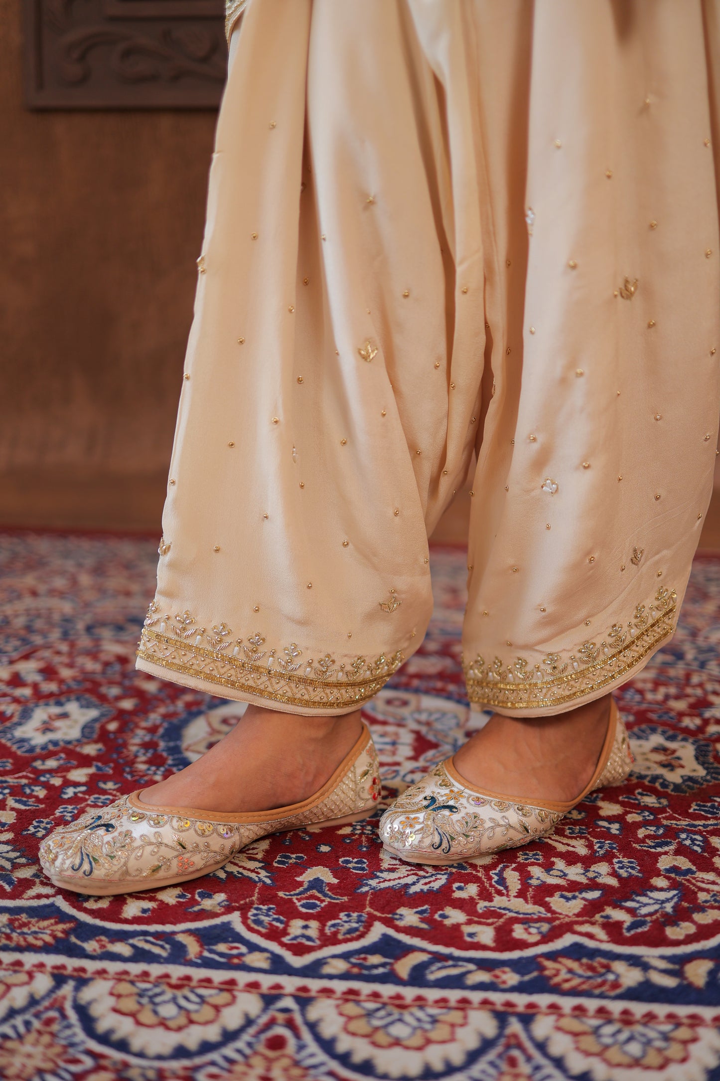 Champagne Salwar Suit