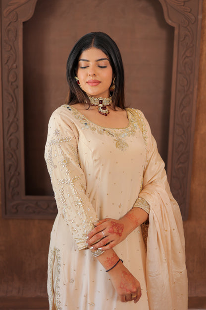 Champagne Salwar Suit