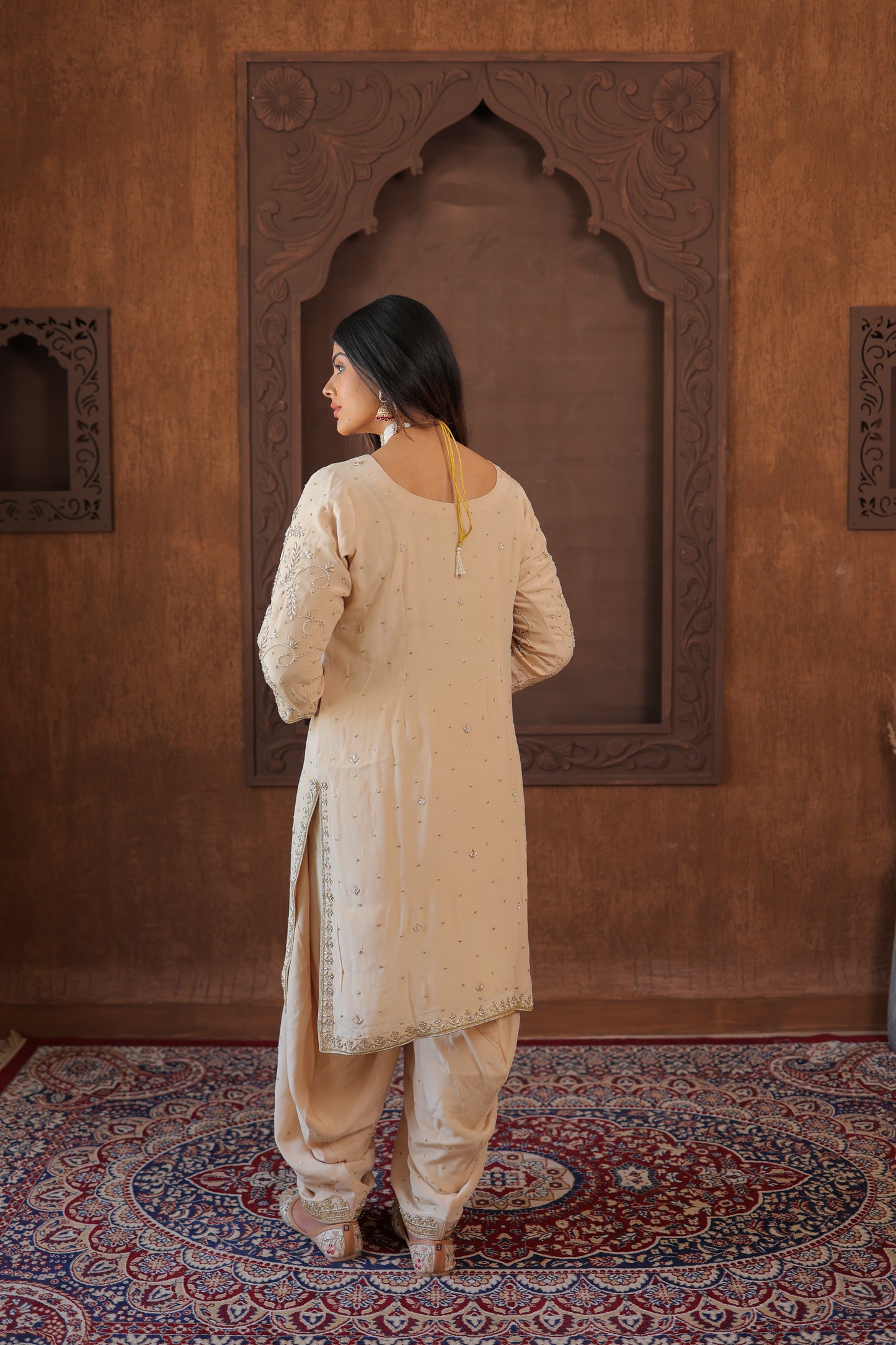 Champagne Salwar Suit
