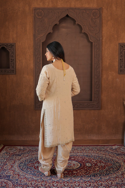 Champagne Salwar Suit