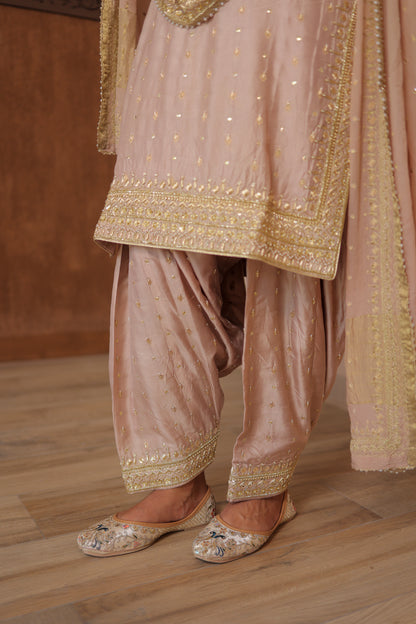 Wheat Beige Straight Suit