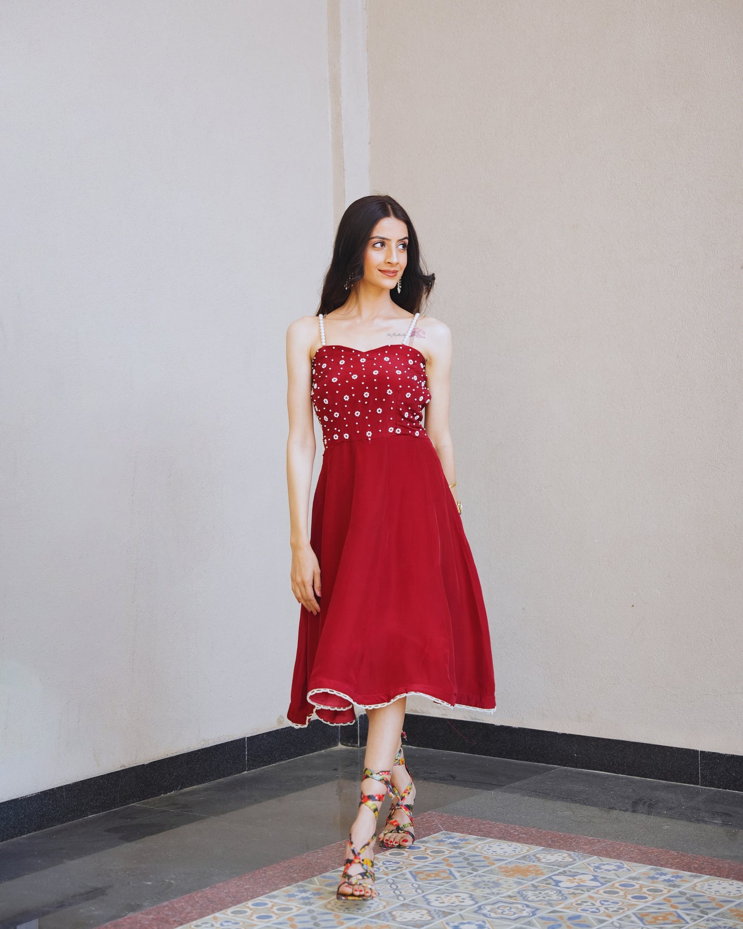 Scarlet Pearl Charm Dress