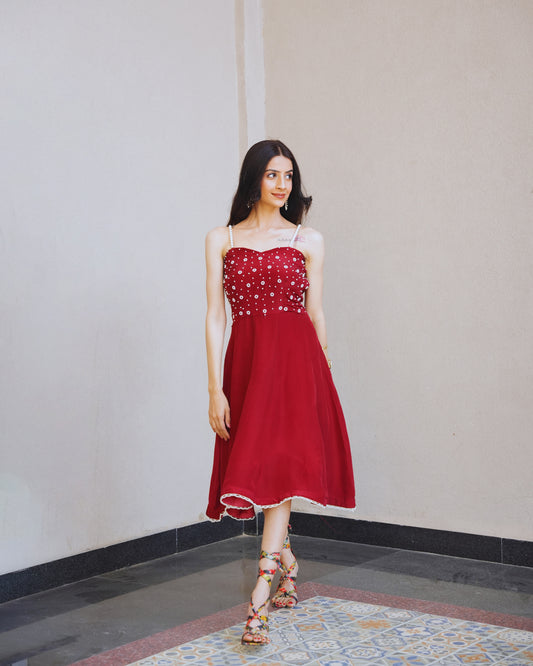 Scarlet Pearl Charm Dress