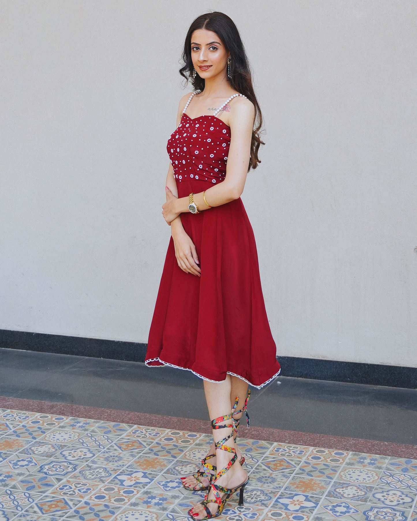 Scarlet Pearl Charm Dress