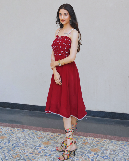 Scarlet Pearl Charm Dress